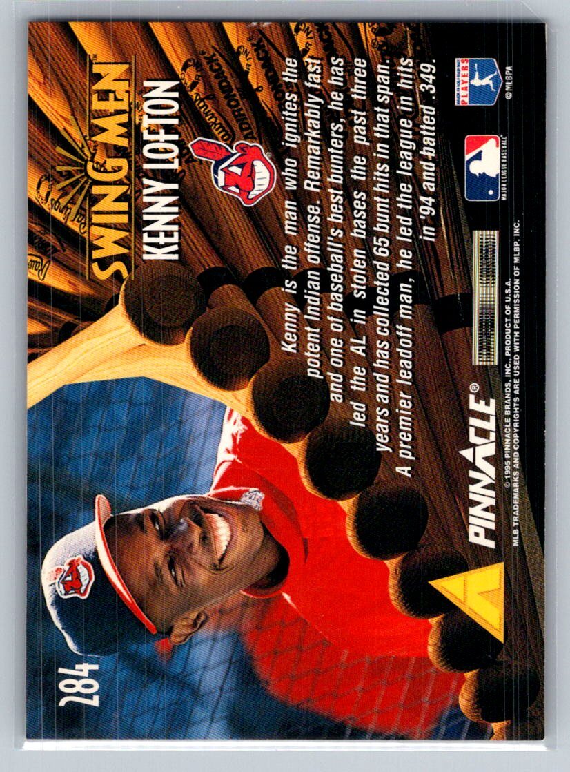 💎1995 Pinnacle #284 Kenny Lofton - Cleveland Indians💎 | eBay