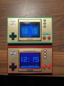 35th Anniversary Super Mario & Legend of Zelda Game & Watch Systems CIB
