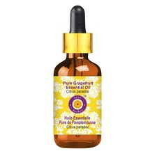 Deve Herbes Grapefruit Essential Oil (Citrus paradisi) - Steam Distilled 15ml