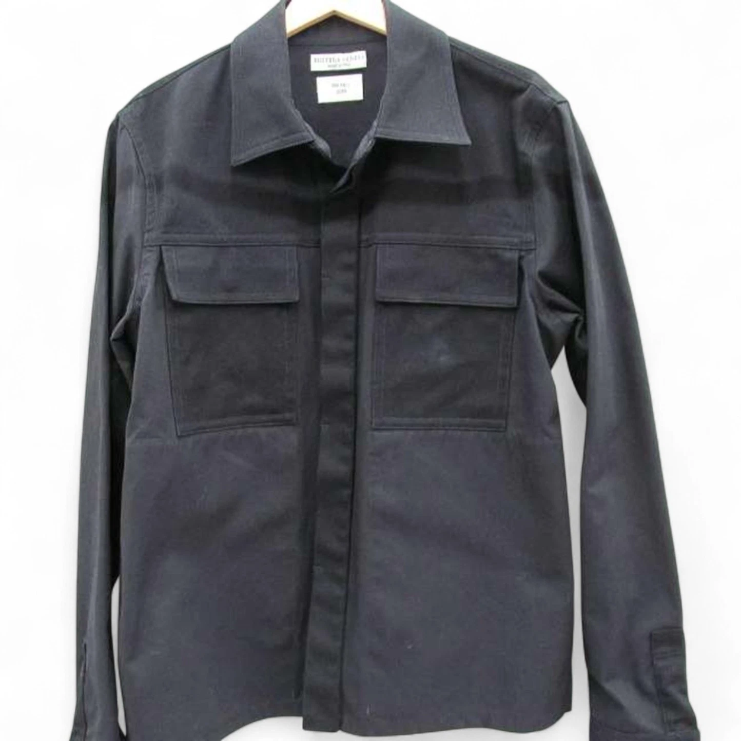 Giacca denim Bottega Veneta pre autunno 2019 nera usata ottime condizioni