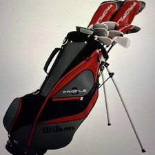 WILSON 2026 PROFILE XD MENS PREMIUM GOLF SET +DELUXE GOLF STAND CARRY BAG