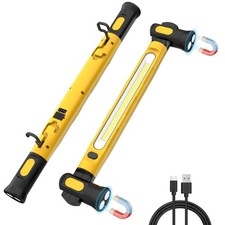 Magnetic LED Work Light Bar, 6000mAh /3000LM Rechargeable Inspection Lamp - 3...