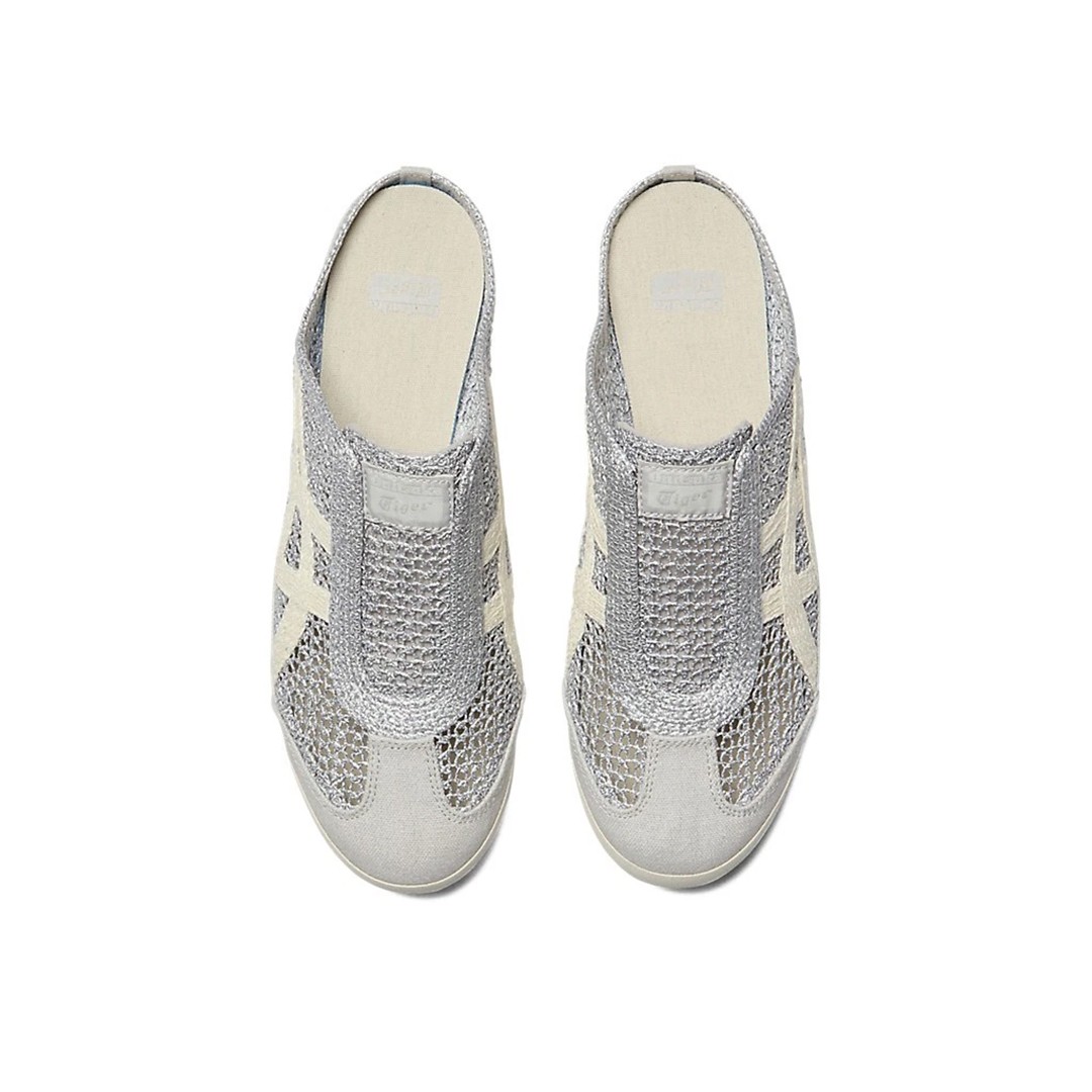 New Onitsuka Tiger MEXICO 66 SABOT PURE SILVER CREAM 1183C123-021