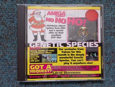 Amiga Format Disc 21 - Weihnachten 1997 von Future Publishing für den CBM Amiga