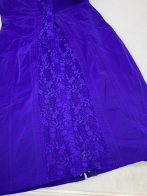 Agent Provocateur Rizzo Purple Corset Slip Dress 36C