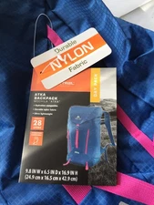 Ozark Trail Mochila ATKA Backpack 28 L Pack, Hydration-Compatible, Blue