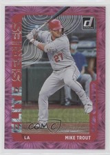 2021 Panini Donruss Elite Series Pink Fireworks Mike Trout #ES2 06z2