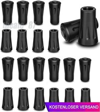 Neu Nordic Walking Gummipuffer Pads Ersatzf&uuml;&szlig;e Trekking St&ouml;cke Asphaltpads DE