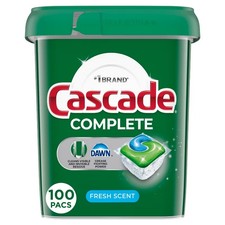 Cascade Fresh Scent Complete ActionPacs Dishw...