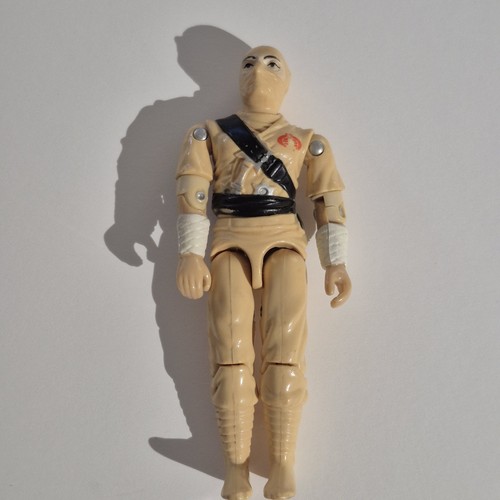 GI Joe Storm Shadow 1984 Figure Cobra Ninja V1 Hasbro HK Plus Night Raven Part - Afbeelding 8 van 17
