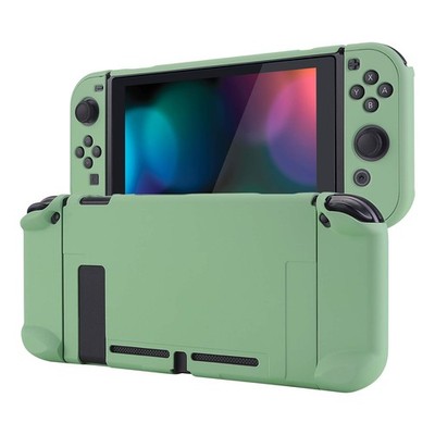 Hülle Nintendo Switch Joycon Schutzhülle Griff Tasche Zubehör Matcha-Grün