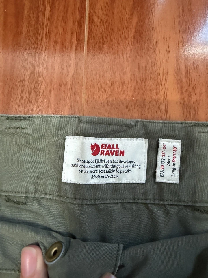 Pantalón Fjallraven Vidda Pro Ventilado G-1000 Talla US33-34 EU 50  Foto 3 de 4