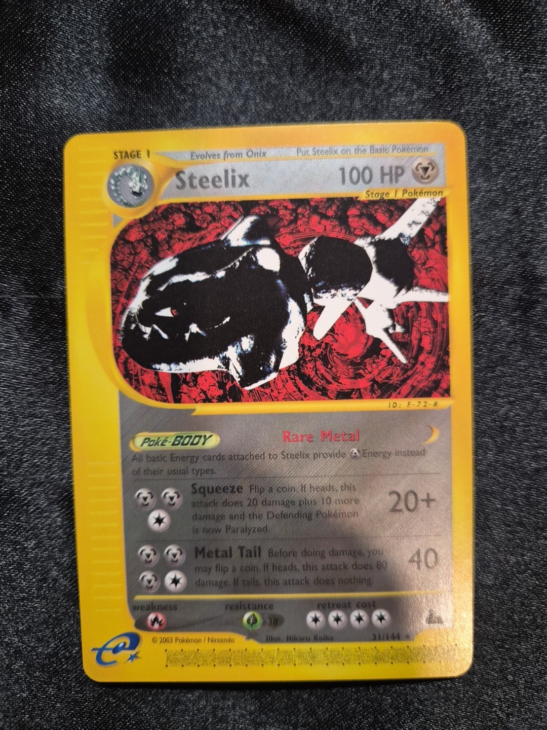 Pokemon Steelix 31/144 Skyridge Regular