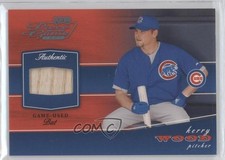 2002 Playoff Piece of the Game Materials Platinum 23/25 Kerry Wood #POG-45 0o9