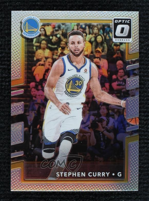 2017-18 Panini Donruss Optic Holo Prizm Stephen Curry #46 1k9t