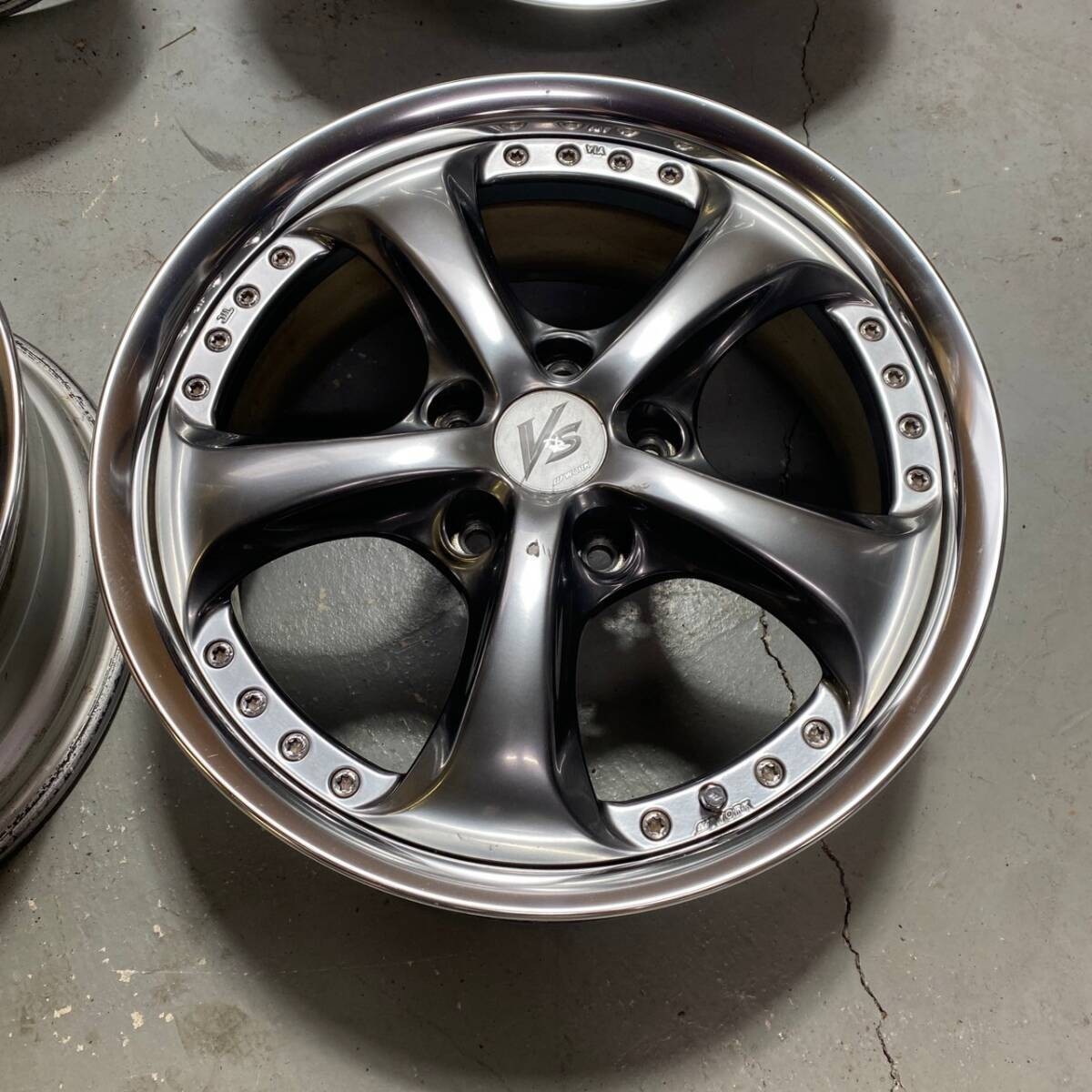 JDM WORK VS-KF Work VSKF 17 inch wheels 4 pieces 7J +47 114.3