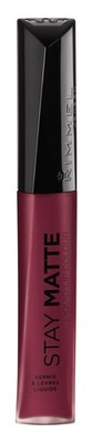 Rimmel London Stay Matte Liquid Lip Color with Full Coverage Kiss-Proof...