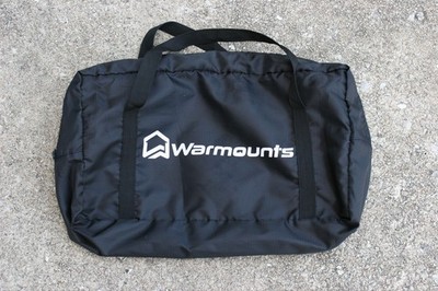 Warmounts Black Travel Storage Duffle Bag for Camping Cot ***Bag Only***
