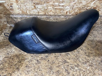 Le Pera Bare Bones Smooth Up Front Solo Seat for Harley FLH/T 08-Up LKU-005