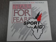 Tears For Fears EVERYBODY WANTS TO RUN THE WORLD 1986 UK 7" P/S PLAYS NMINT HEAR