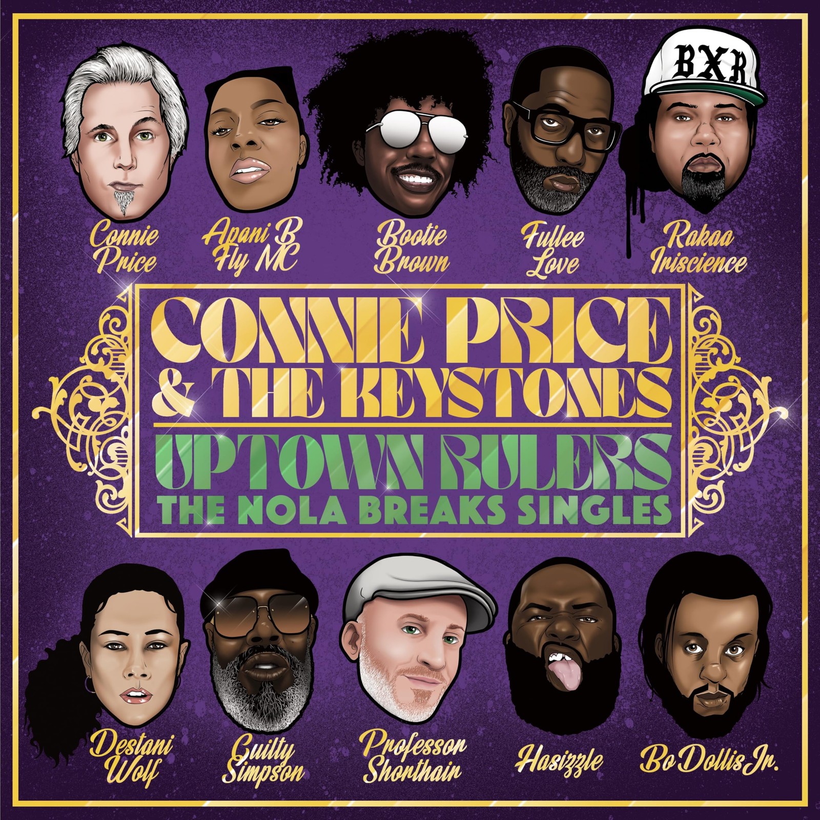 Connie Price & the Key Uptown Rulers: The Nola Breaks Singles - Mard (Vinyl LP)