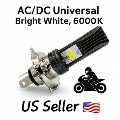  Ultra Hi/Low 12v LED headlight bulb for 2001-2007 BMW F650GS Dakar MOTORCYCLE