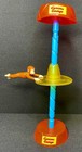 Vintage Curious George Spinning Acrobat on Spiral Stick Toy  — photo 2