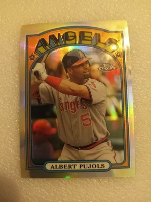 2013 Topps Chrome #72C-AP Albert Pujols 1972 Chrome Los Angeles Angels