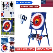 Axe Throwing Game Set 16 Axes Stars Outdoor Target Backyard Party Family