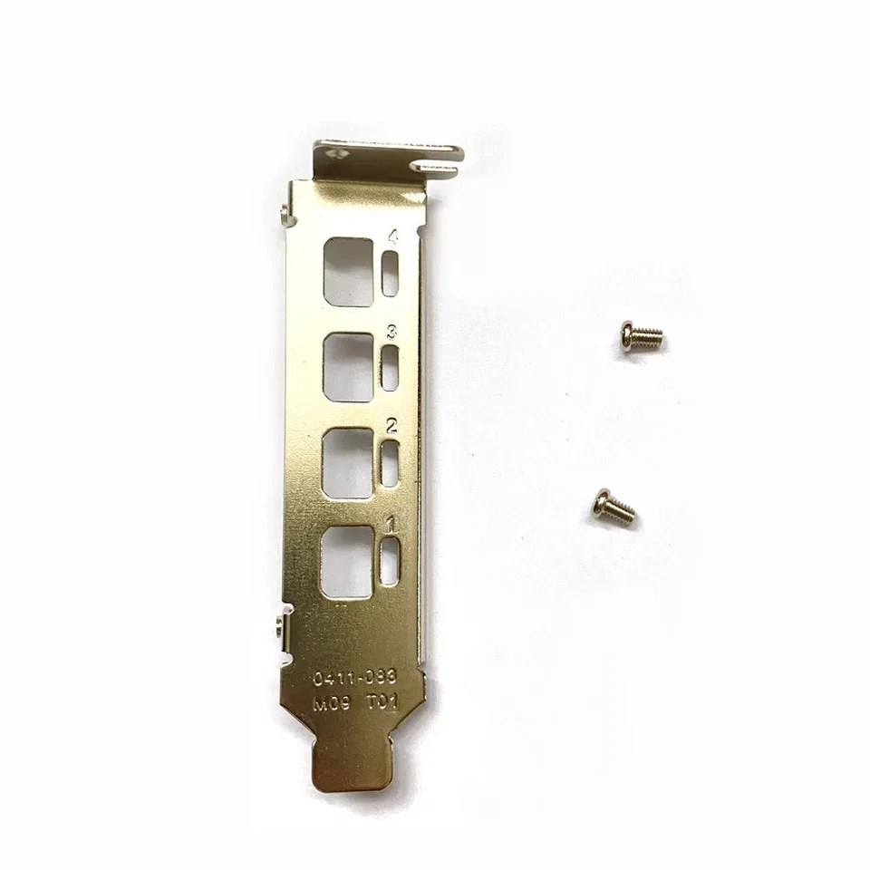 5PCS Low Profile Bracket for NVIDIA Quadro K1200 NVS510 P600 P1000 - Image 3 of 3
