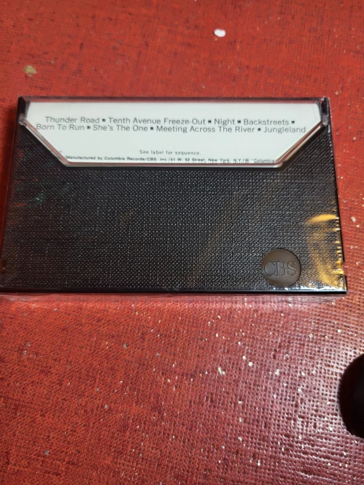 Bruce Springsteen Born To Run Columbia Cassette Tape - Image 2 of 2
