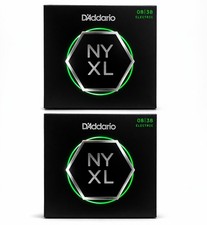 DAddario NYXL0838 Electric Guitar Strings 08-38 Super Light 2 Pack USA