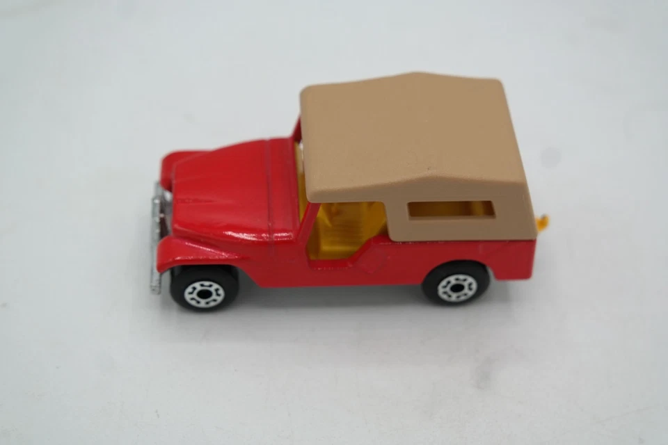 Vintage 1976 MATCHBOX Superfast Jeep CJ6 Red Loose 'Near Mint' No. 53 Lesney - Image 2 of 4