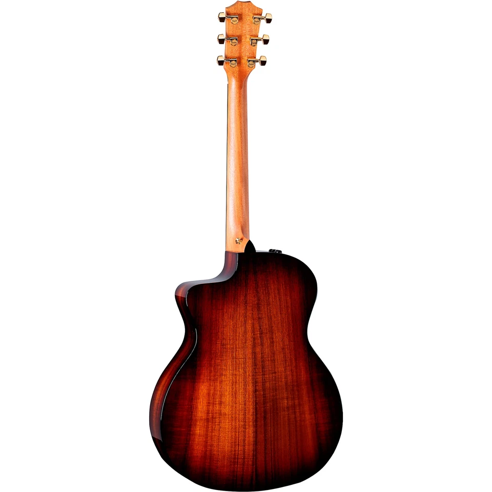 Taylor 224ce-K Deluxe Koa Grand Auditorium - Ráfaga de borde sombreado Foto 3 de 4