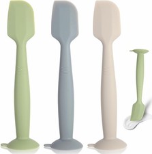 Baby Diaper Cream Spatula 3 Pack Diaper Spatulas Soft Silicone Diaper Cream