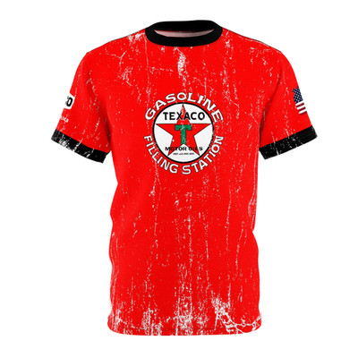 Texaco Gasoline Filling Station Vintage Style Limited Edition T-Shirt