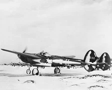 WWII LOCKHEED P-38 AIRCRAFT IN ICELAND PHOTOGRAPH PHOTO PRINT