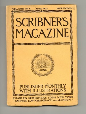 Scribner's Magazine Vol. 33 #6 VG+ 4.5 1903