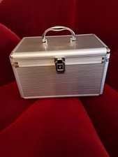 1 Alukoffer Aufbewahrung Hängeregister ca 100 Doppel Hüllen CD`s-DVD`s-Blu-Ray 