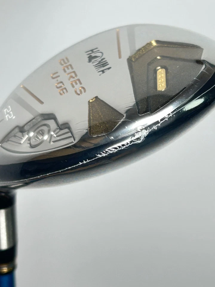 Left-handed HONMA BERES U-06 3-Star U22 22° Hybrid R-Flex ARMRQ X 43 3S Graphite - Image 3 of 4