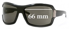 SFx Replacement Sunglass Lenses fits Gucci GG1546 - 66mm Wide
