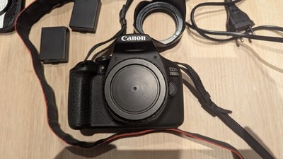 Canon EOS 2000D DSLR-Kamera mit umfangreichem Zubehör-Set
