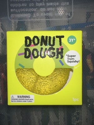 NEW Target. Donut Dough. Yellow. Super Super Squishy. Collect Them All.