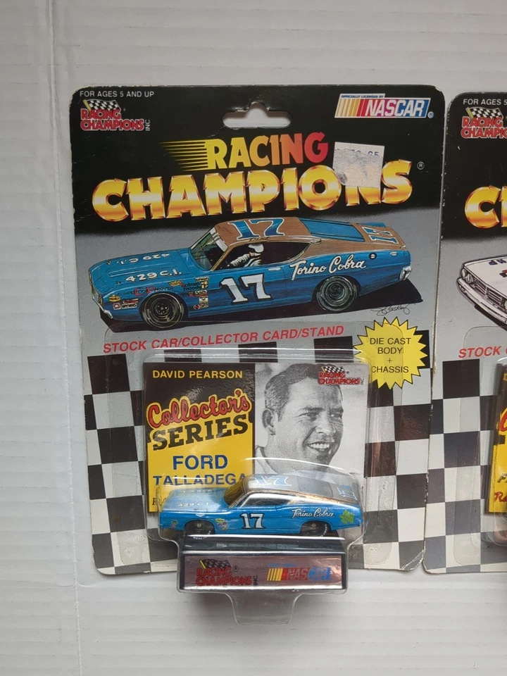 Racing Champions NASCAR Superstars 1:64 Diecast Lot of 3 Collector Series - Image 2 of 4