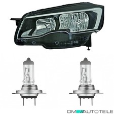 H7/H7 Scheinwerfer links schwarz passt für Peugeot 508 I Facelift ab 14-18