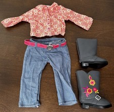 Saige Parade Outfit American Girl GOTY 2013 Retired Complete Set Boots Jeans