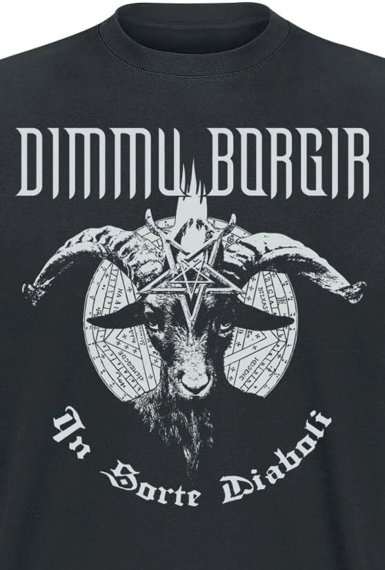 Dimmu Borgir In Sorte Diaboli Men's T-Shirt Black Regular M Black - Bild 2 von 3