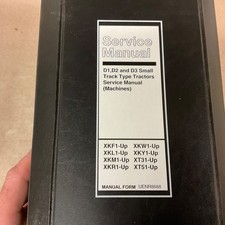 Cat Caterpillar D1 D2 D3 Service Shop Repair Manual Small Track Tractor Dozer