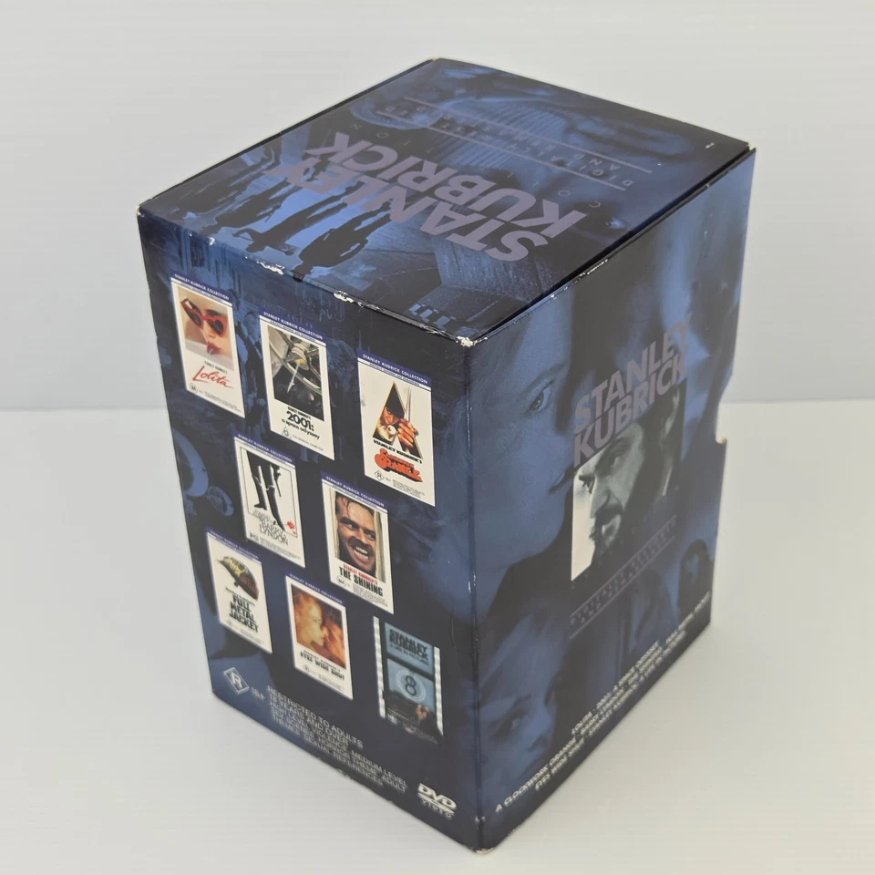 Stanley Kubrick Film Collection | 8-DVD Movie Box Set Restored Remastered Reg 4 - image 3 of 4