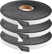 Seal Foam Tape,1/2 Inch W x 1/8 Inch T Weather Stripping for Door and Window,Hig